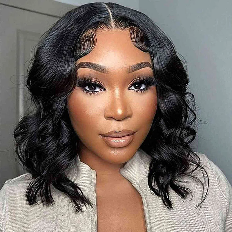 Short Body Wave Wigs for Black Women 100% Human Hair Wholesale 13X4/4X4/Tpat HD Lace Frontal/Closure Wigs Cheap Human Hair Wigs