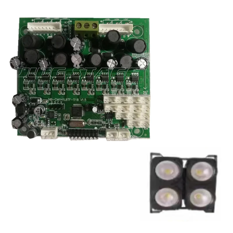 Control Board Motherboard For 4x100W 4 Eyes LED Blinder Lights COB Cool And Warm White