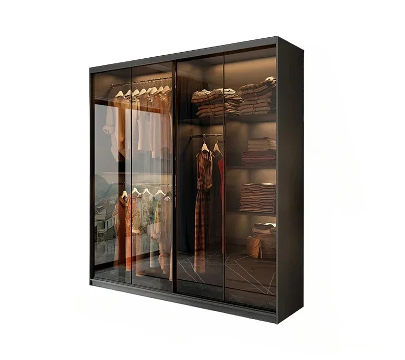 Shelf Shelve Wardrobes Organizer Underwear Nordic Storage Open Closets Cabinet Modern Ropero Armable De Ropa Bedroom Furniture