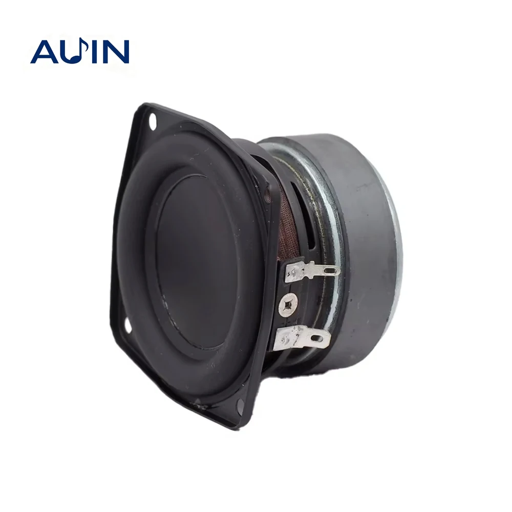AUIN 1Pcs 3 Inch 77MM Subwoofer Speaker 4 Ohm 30W-35W Bass Audio Woofer DIY HIFI Sound Theater Bluetooth Bookshelf Loudspeaker