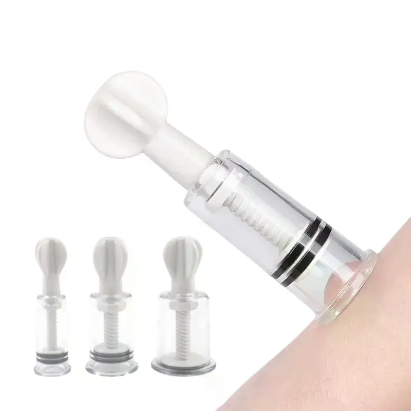 

1Pcs Plastic Enlarger Suction Enlarger Vacuum Suction Cupping Cup Nipple Enhancer Massage Vacuum Cans Body Breast Massager Cups