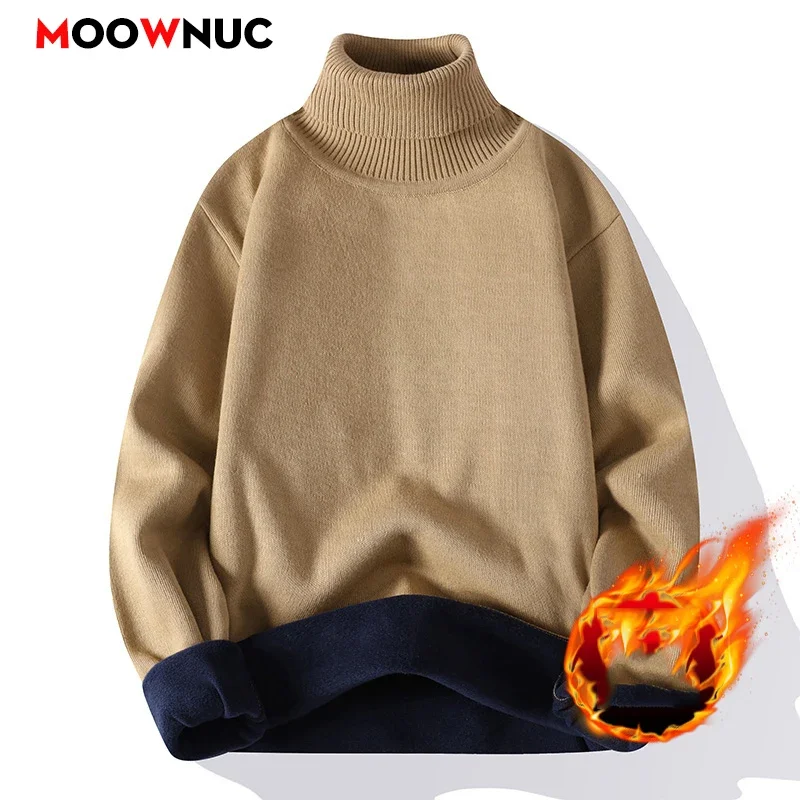 

Men's Sweat-shirt Pullovers Sweater For Men Men's Clothing Spring Casual Streetwear Knit Autumn Fashion Hombre Warm Solid Male