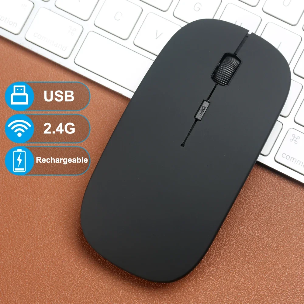 Rechargeable Wireless Mouse Gamer 2.4G USB Bluetooth-compatible Mouses For Laptop Pad Tablet Macbook Ergonomic Gaming Mouse