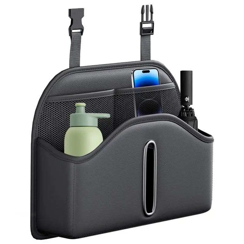 

Органайзер для салфеток на переднее сиденье автомобиля, органайзер для салфеток большой емкости на заднее сиденье автомобиля, держатель для стакана с водой