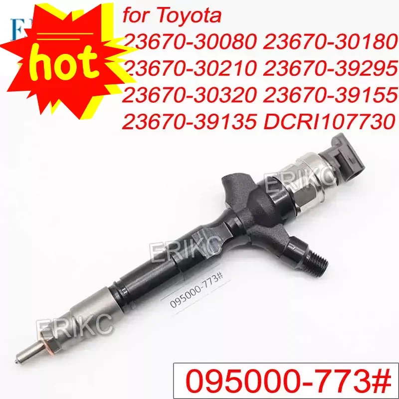 

095000-7731 Fuel Injection Nozzle 095000-7730 Common Rail Diesel Injector 23670-30320 for Toyota Landcruiser Prado 3.0 D 1KD-FTV