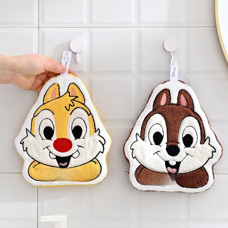 

Cute Chip Dale Hand Towels Funny Creative Towels Bathroom Hand Towels Decorate Birthday Gifts Decoration