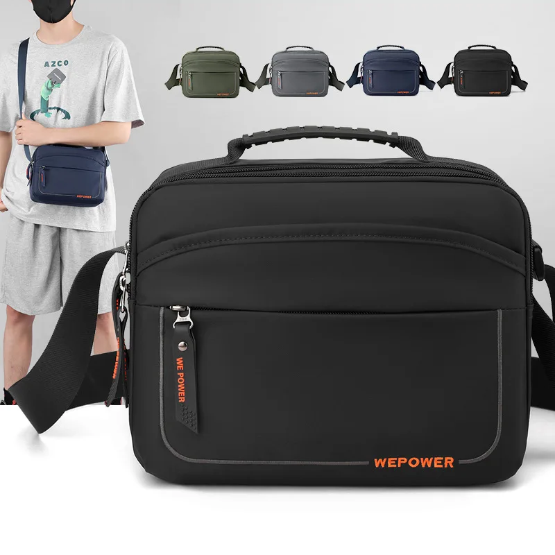 Men Cross Body Shoulder Bags Male Messenger Bags Casual Handbags Outdoor Leisure Travel Portable Single-Shoulder Bag