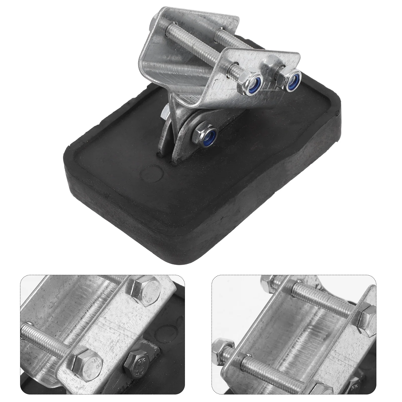 Almohadillas para pies para escalera de aluminio, estabilizador antideslizante, protectores de pies, accesorios de escalera, accesorios de construcción, 2 uds.