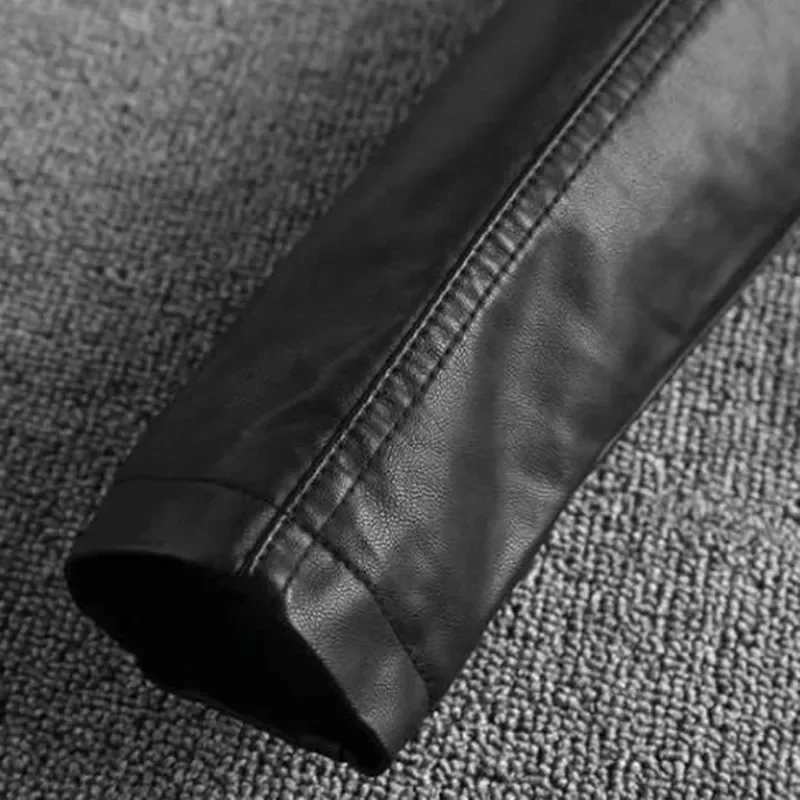 سترة نسائية ذات ياقة ثابتة على الطراز القوطي باللون الأسود سترة نسائية Y2K Harajuku ريترو مخصصة ضيقة عتيقة قصيرة