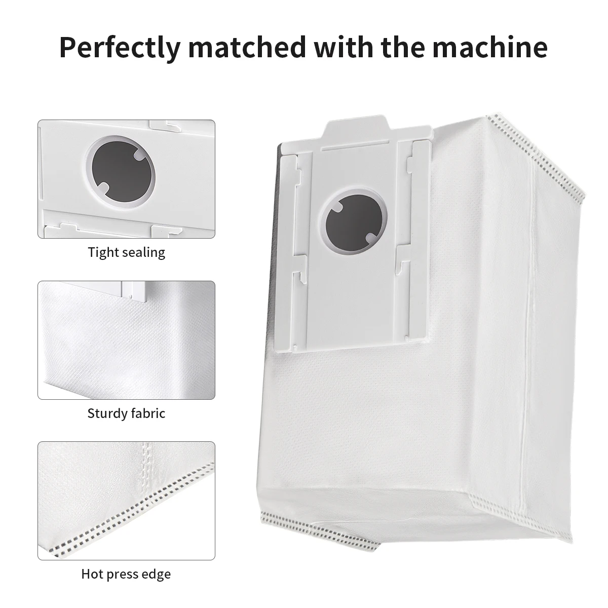 VCA-RDB95 Dust Bags For Samsung Jet Bot+ / Jet Bot AI+ / Bespoke Jet Bot Combo AI Robot Vacuum Cleaner image 5