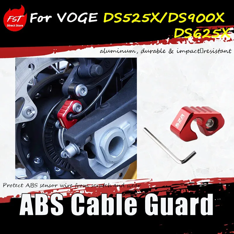 

For VOGE DS525X/DS900X/DS625X modification accessories - ABS sensor protection block and aluminum accessories