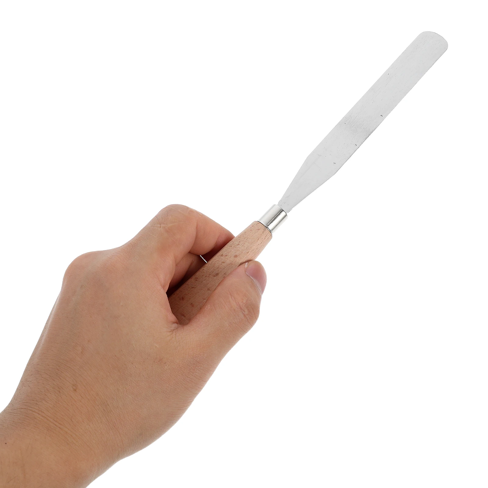 

4 шт. скребок для масляной живописи премиум-класса из нержавеющей стали с гладкими краями, инструмент для смешивания цветов для художников, студентов, учителей, шпатель