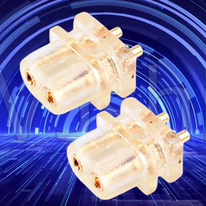 Robusts 0,78 mm 2-Pin-QDC/UE18-Buchse für Unterhaltungselektronikzubehör