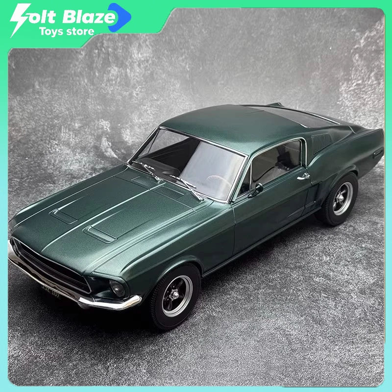 

NOREV 1/12 Ford Mustang GT 1968 Diecast Model Car Room Display Alloy Cars Model Simulation Collection Car Models Boy Toys Gift