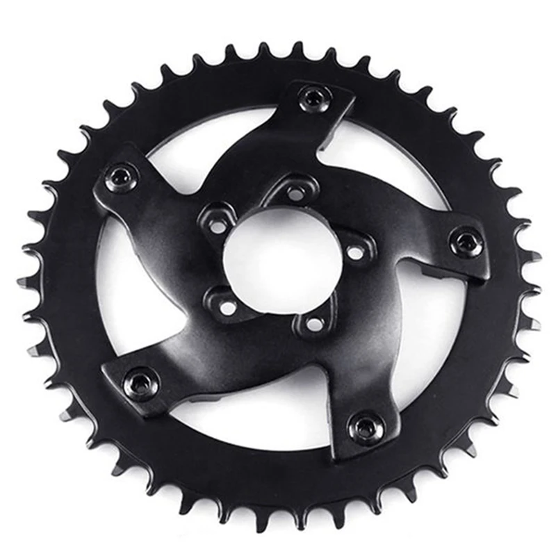 

1 Piece 44T 1000W Chainwheel Replacement Parts For BAFANG Mid Drive Motor BBSHD/BBS03 Electric Bike Wheel Crankset