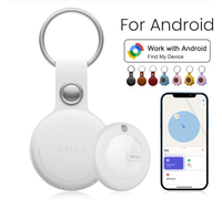 MiTag Bluetooth Tracker for Android Smart Compact Item Finder Portable Mini Locator for Dogs Cats Luggage Samsung Google