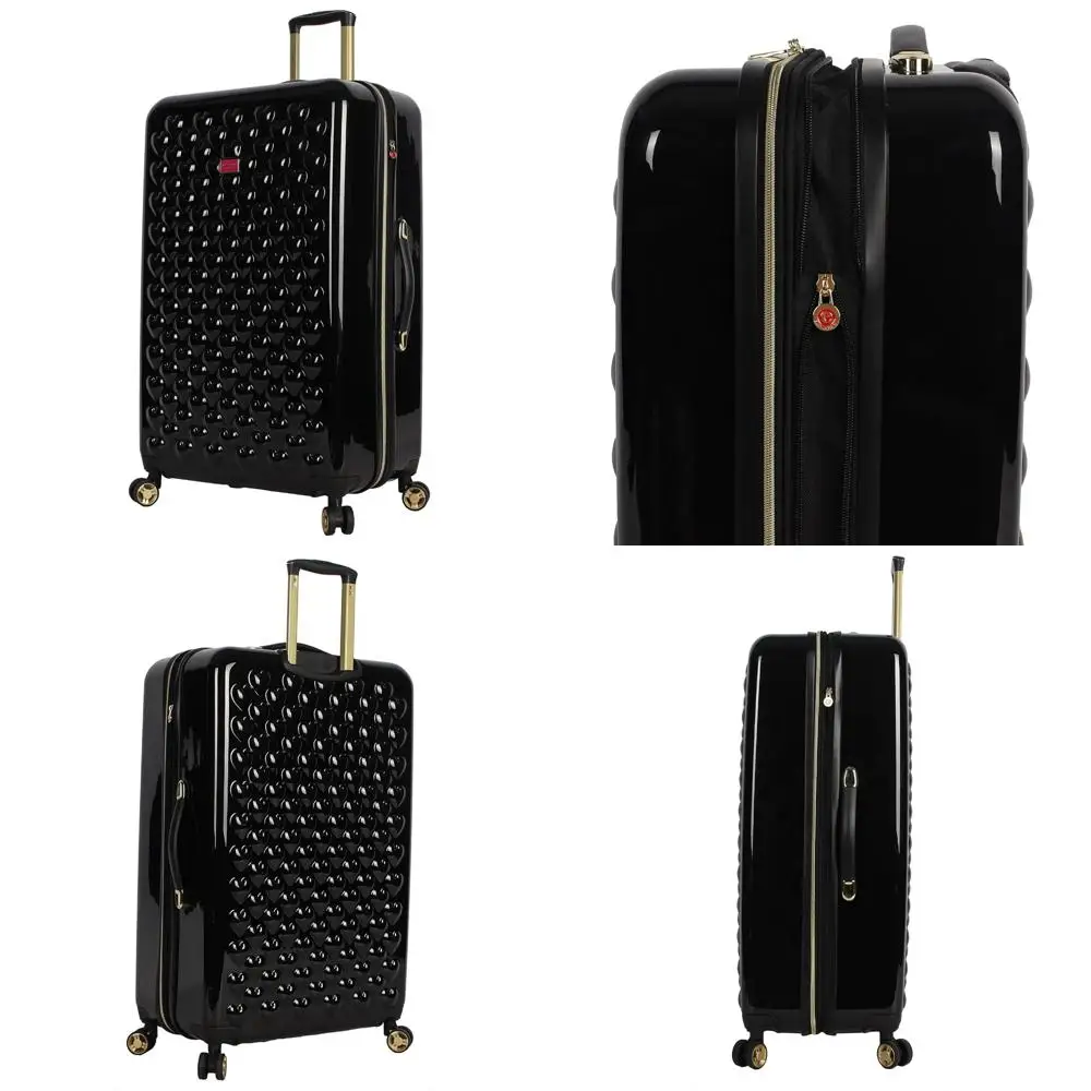 

Расширяемый устойчивый к царапинам чемодан с твердой поверхностью 30 дюймов — легкий чемодан из АБС-пластика + ПК с проверенным рисунком