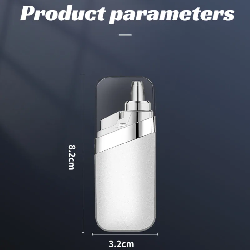 Nose Hair Trimmer for Men Shaving Double Edge Nostril Cutter Smart Electric Nose Hair Cutter
