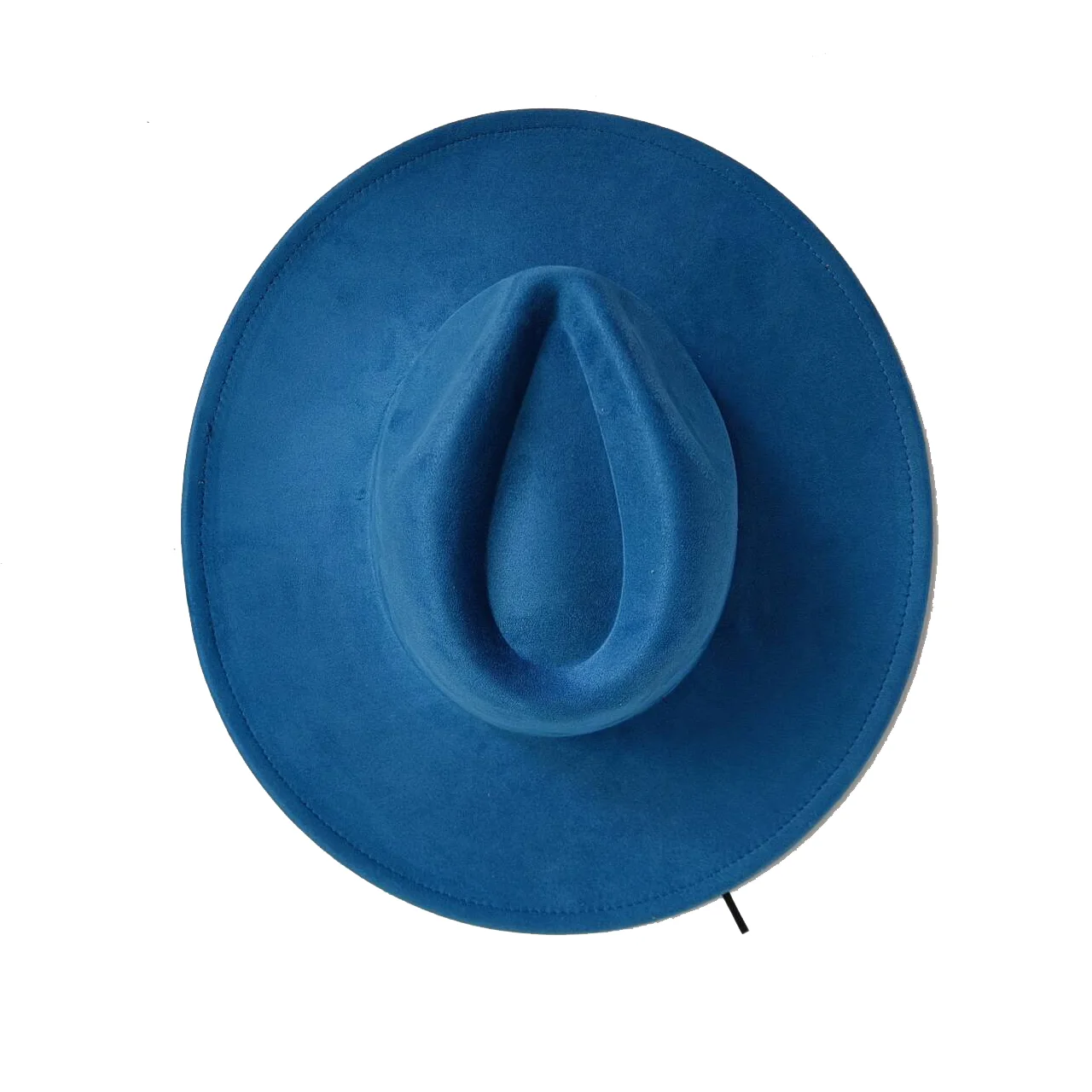 New color suede top hat 9.5cm wide Brim Fedora hat for men and women Spring/Summer jazz hat classic Sombrero Mujer