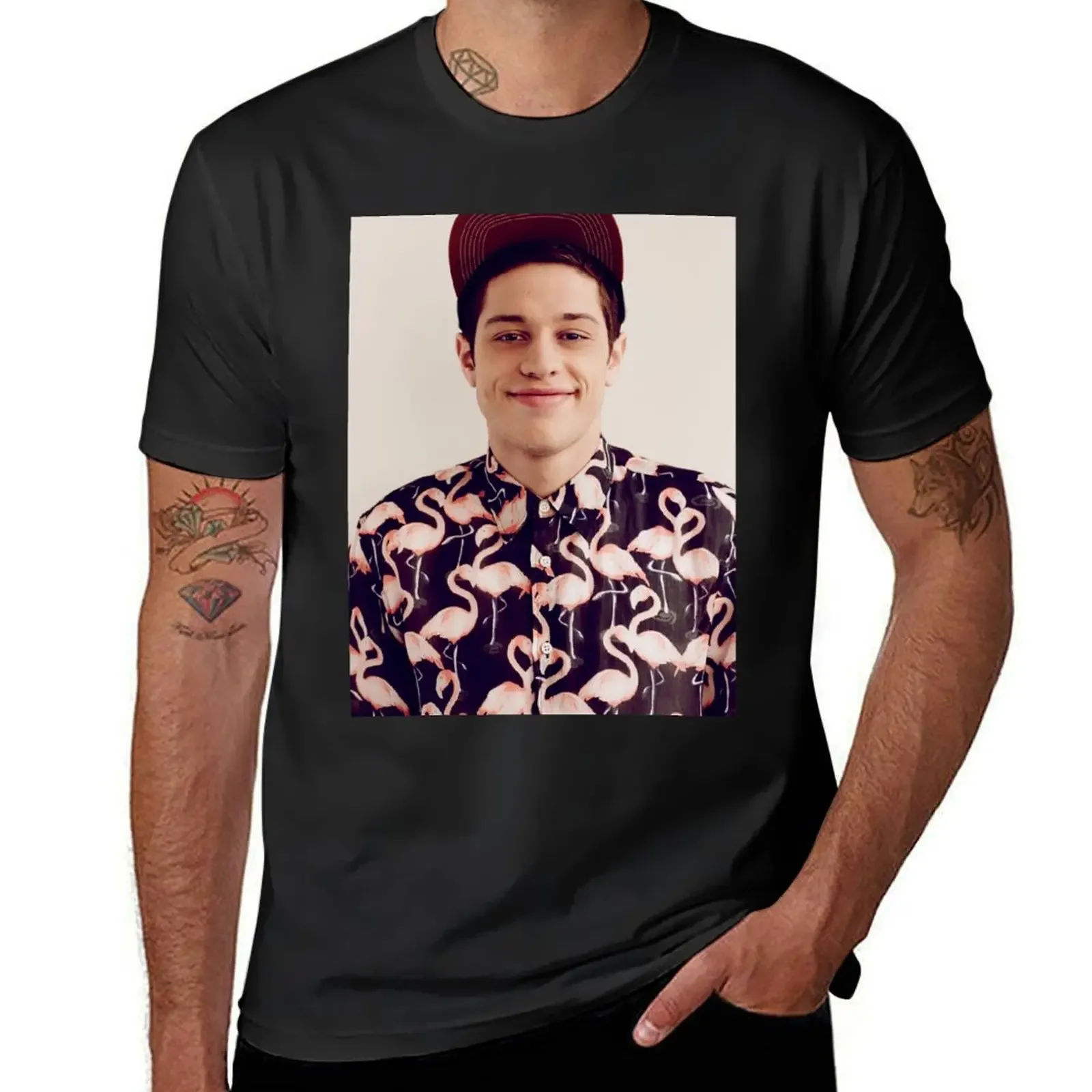 

Pete Davidson T-Shirt boys whites vintage t shirts mens cotton t shirts