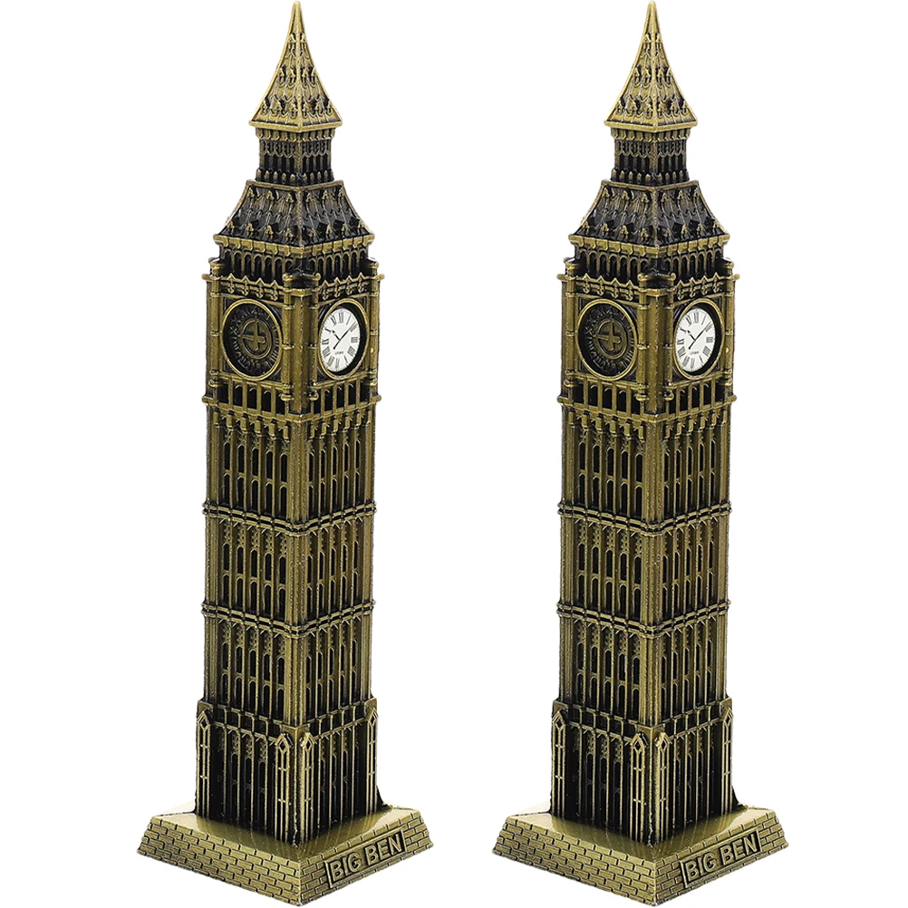 

2pcs Big Ornaments 18cm Alloy Crafts Home Office Decor Household Supplies Gifts Desktop Ornament Party
