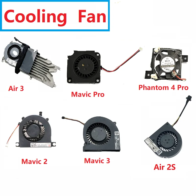 Cooling Fan for Mavic 3/2/Air 2/Air 3/Mavic Pro/Phantom 4 Pro Cooling Fan Replacement - Quiet High