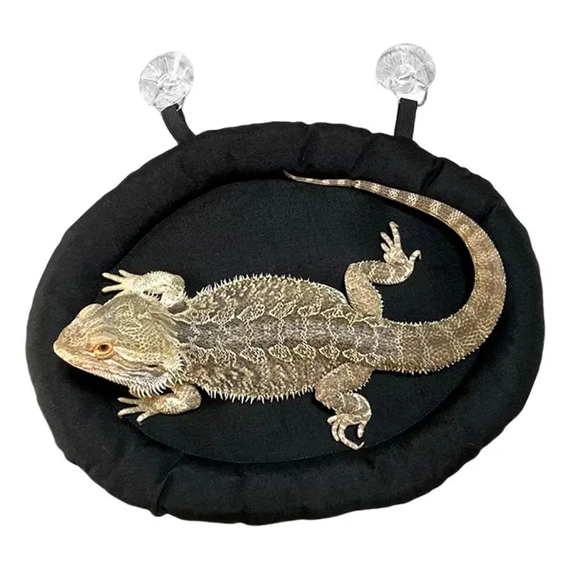 

Car Lizard Hammock Portable Soft Bearded Dragon Pad Bearded Dragon Supplies Lightweight Reptile Bed With Strong Suction Cup For