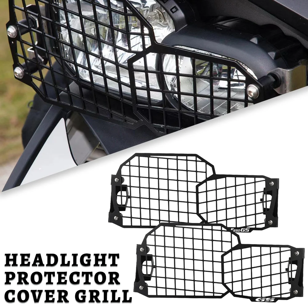 

Motorcycle For BMW F800GS F700GS F650GS Twin cyl 2008-2018 2017 2016 Headlight Guard Protector Grille Grill Cover F 800 700 GS