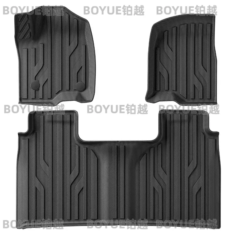 Custom Fit TPE Floor Mats for GMC Sierra Chevrolet Silverado 2012-2026 All Weather Heavy Duty Waterproof Car Liners Interior