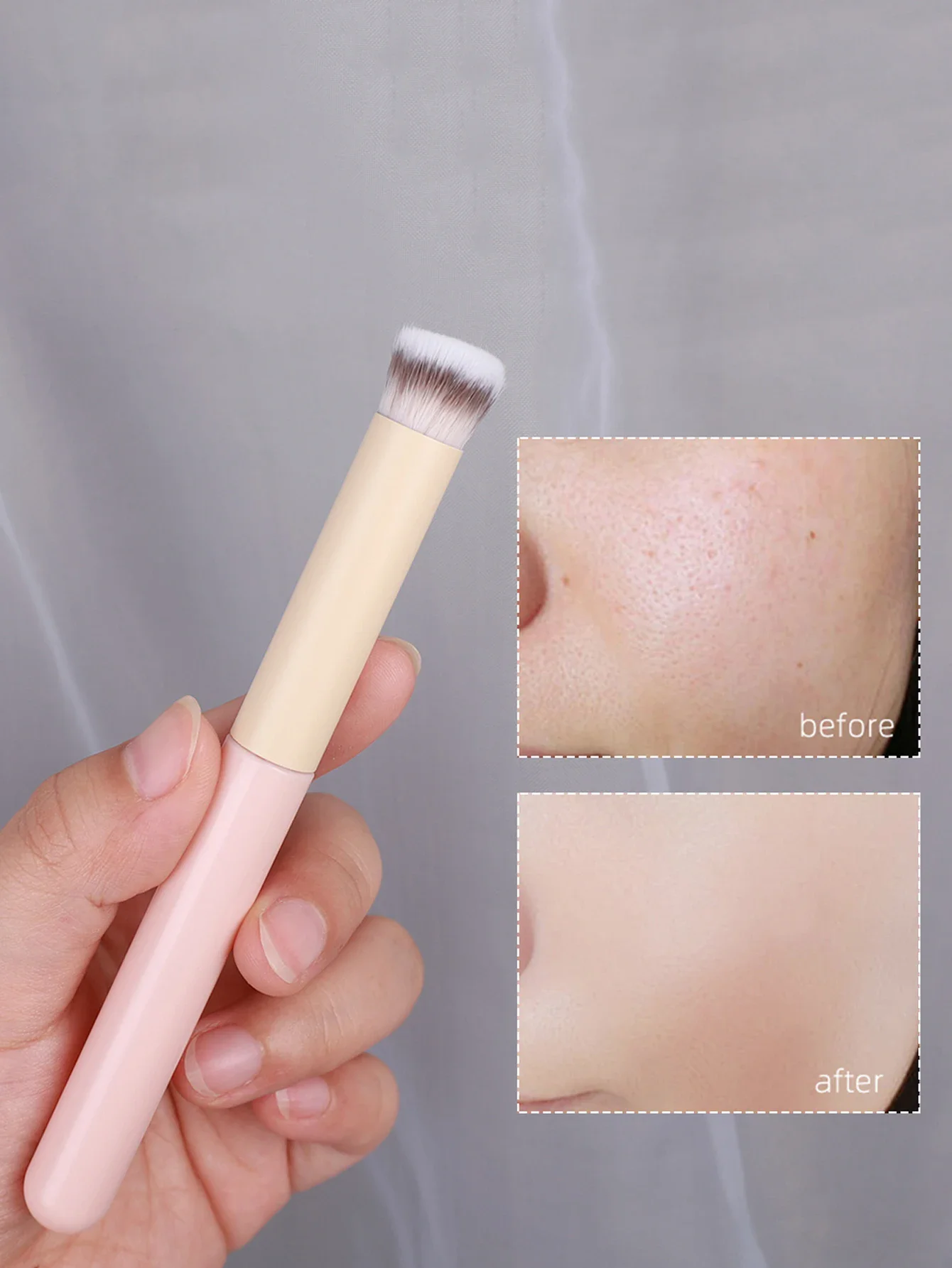 3pcs Multifunctional Makeup Lip Brush Concealer Brush Lipsticks Lip Smudging Concealer Cosmetic Soft Wet Dry Use Facial Tools