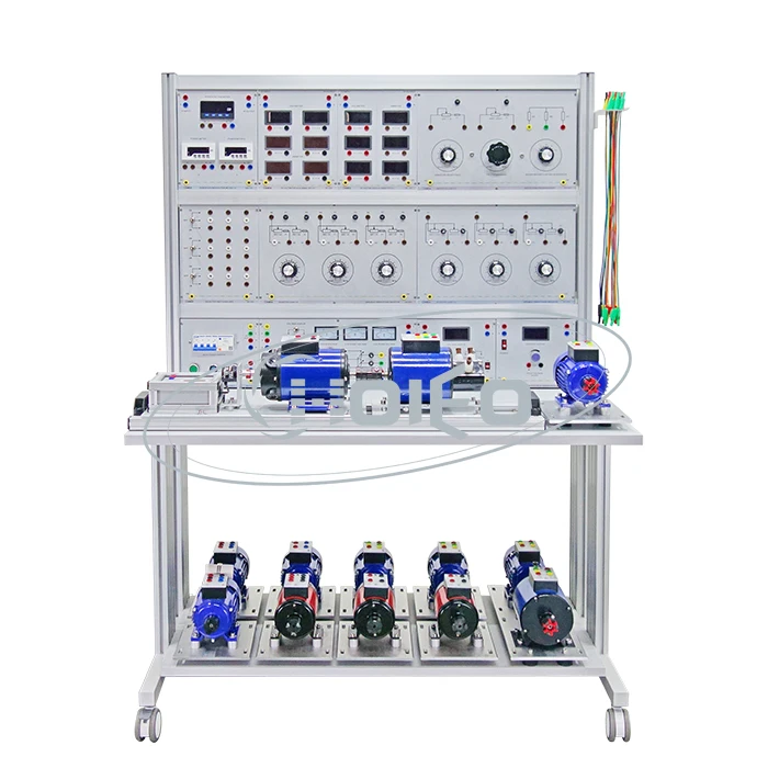 CEM-301 AC & DC Motor Technology Universities and Laboratory Training Equipment and School Trainer Kit Visual Learning Equipment