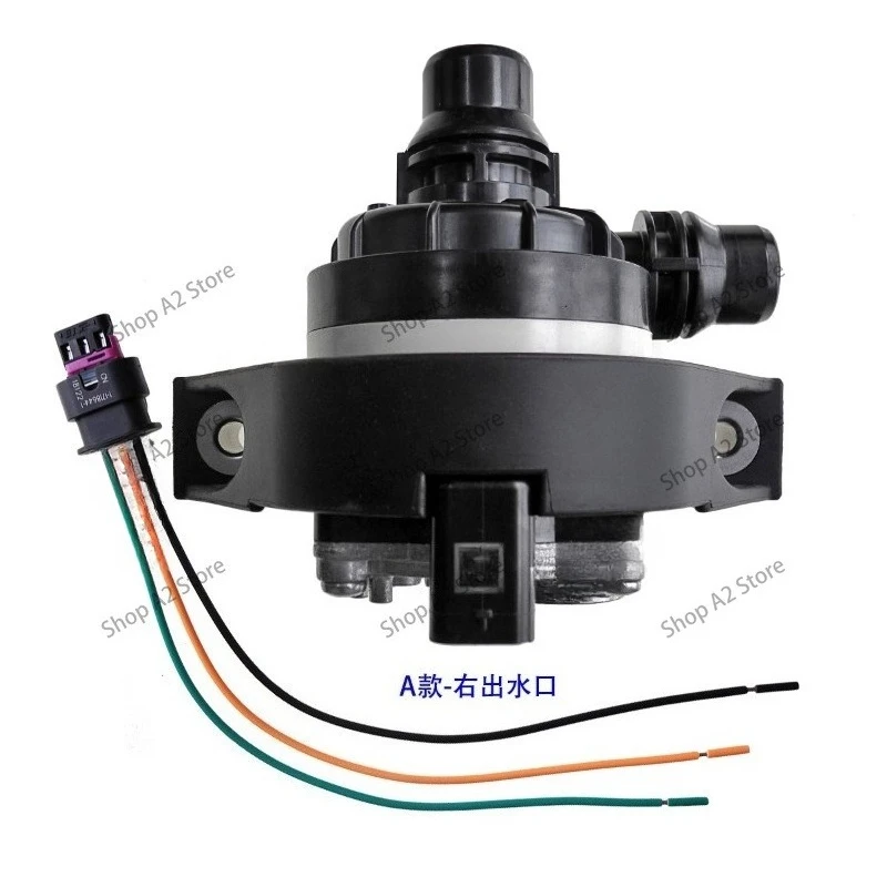 DC12V60W High-quality Vehicle Cooling Water Pump Silent Large Flow Brushless Circulation/floor Heating Pump PWM Speed Regulation