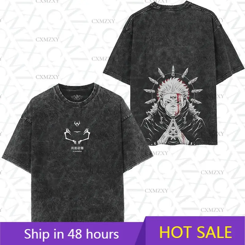 

Blockbuster Print Spell Retro Wash Print Loose T-Shirt