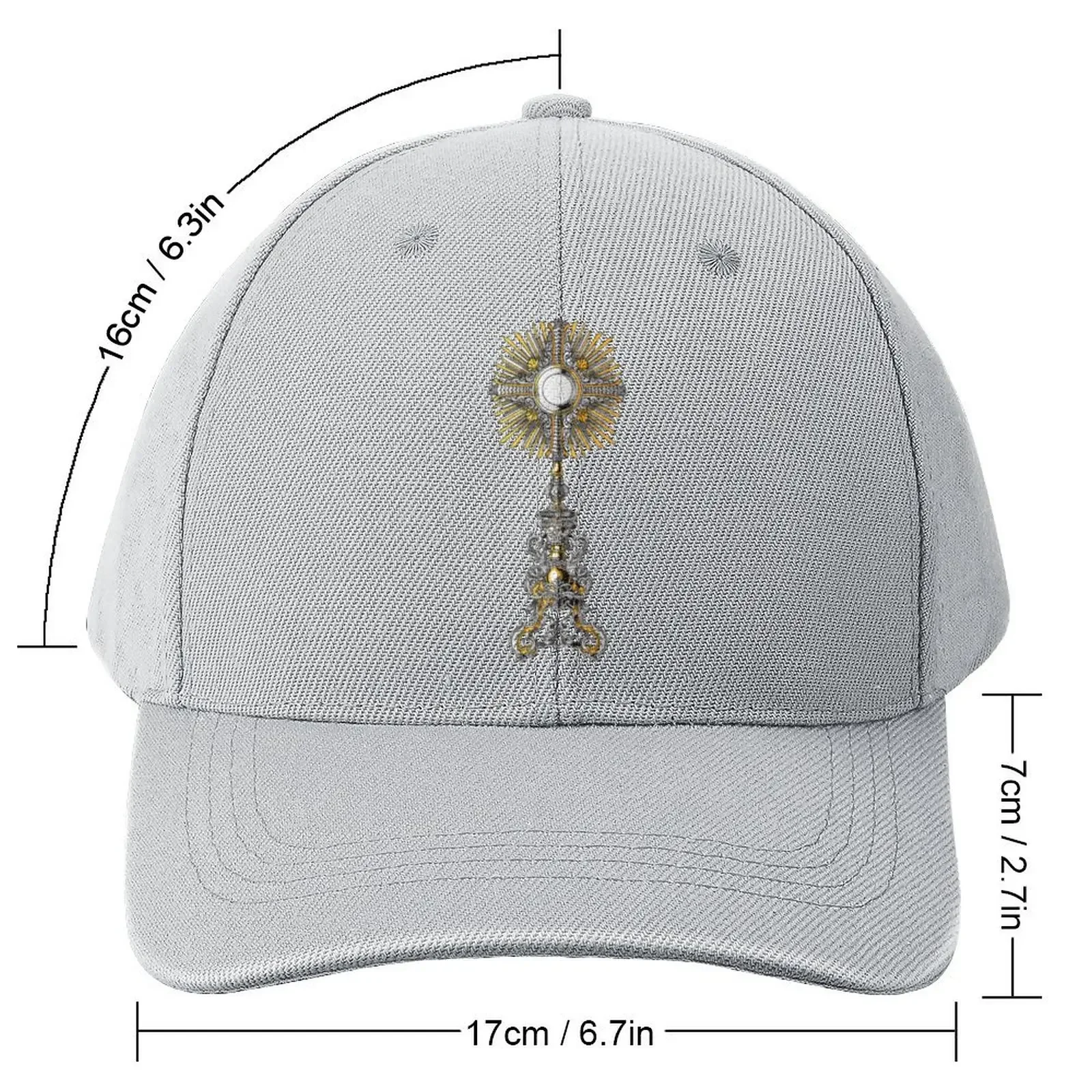 Catholic MonstranceCap Baseball Cap Anime Military Tactical Caps Hats For Women Men'S