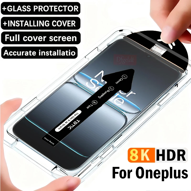 

8K Dust Free Auto Installation Screen Protector for OnePlus Nord 5 4 3 2 2T CE5 CE4 CE3 CE2 Lite Protective Film Tempered Glass