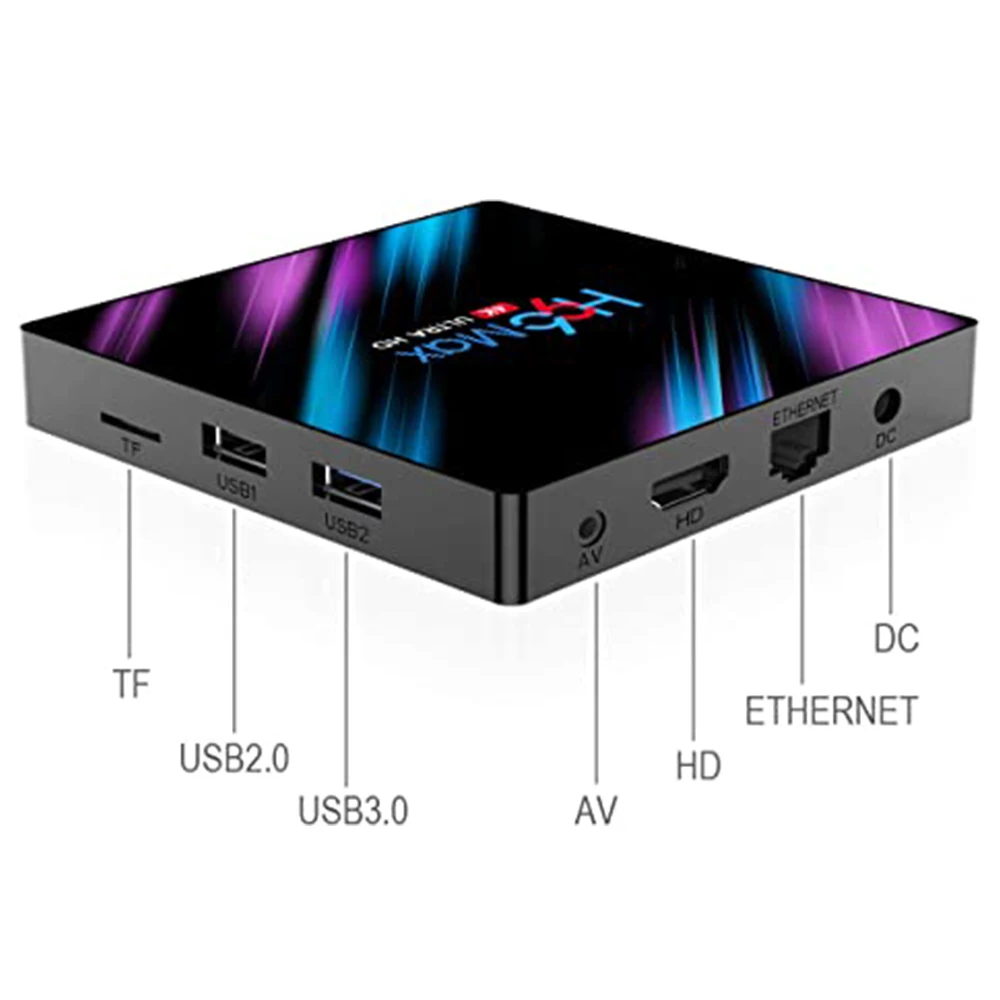 スマートTVボックスH96Max,4K,11.0g,Android 2.4,wifi,4GB RAM,32GB ROM,デコーダー,YouTube,3.0,dlna,メディアプレーヤー