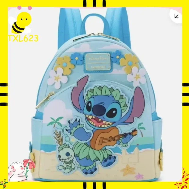 

Disney Loungefly Stitch Movie Backpack Creative Leisure Bag for Men And Women Halloween Christmas Gift for Girls