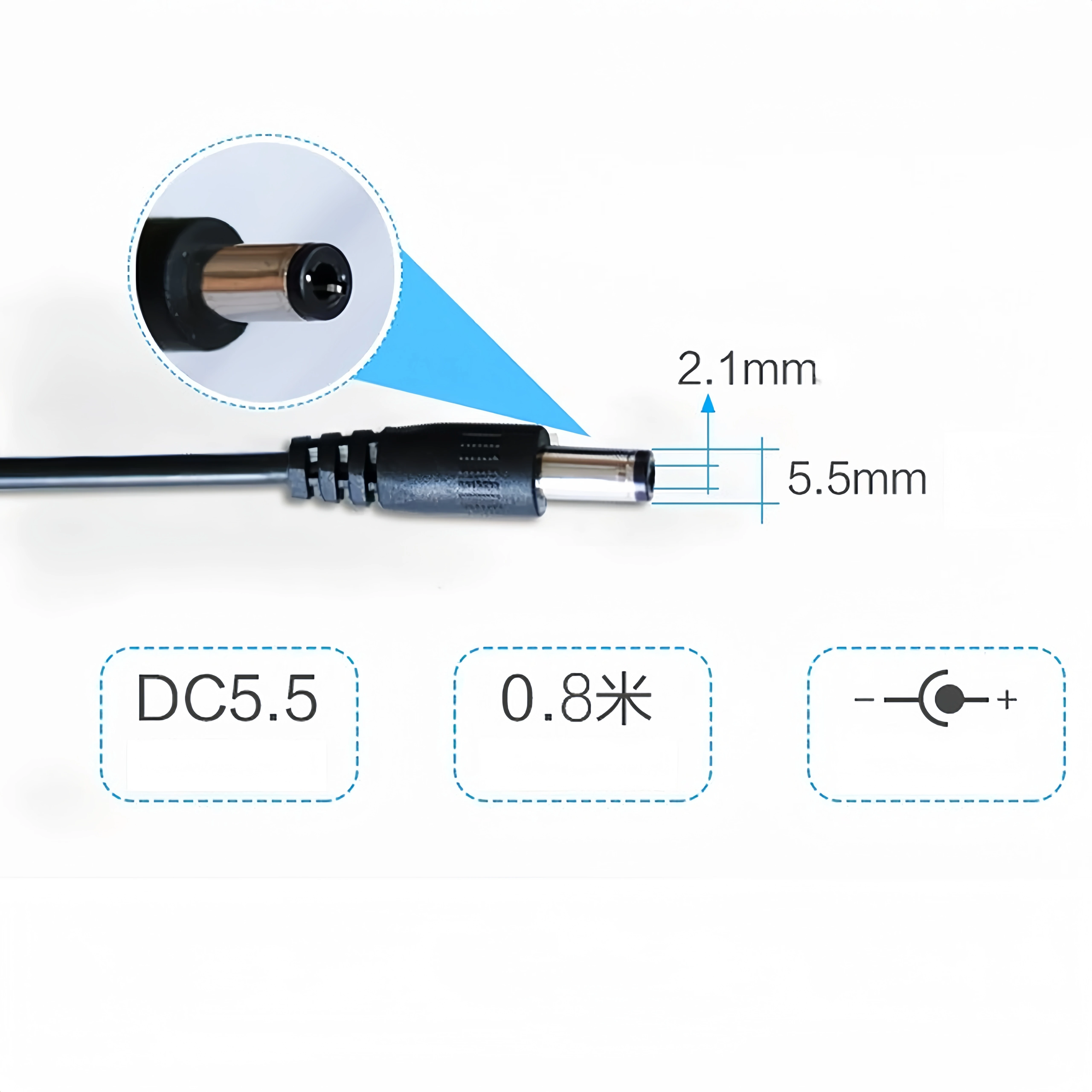 USB Boost Converter DC 5V to 9V 12V USB Step-up Converter Cable + 3.5x1.35mm Connecter For Power Supply/Charger/Power Converter