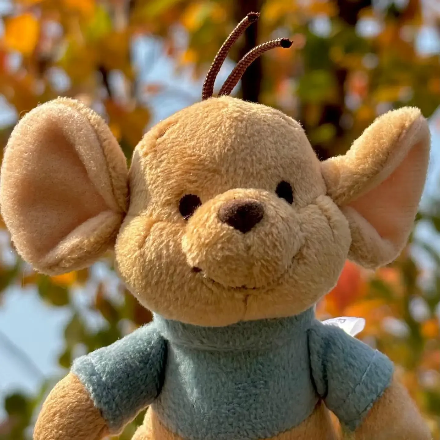 10 cm Cartoon Roo Mouse Knuffel Japanse Stijl Muis Pop Tas Hanger Knuffeldier Film Figuur Knuffels Verjaardagscadeautjes Meisje