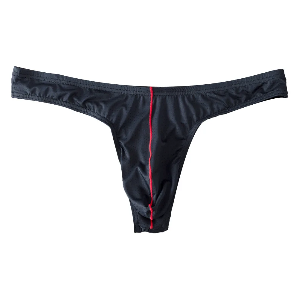 Mens Thongs G String Underwear Briefs T Back Underpants Pouch Breathable Panties Breathable Bottoms Brief Boys' Underwear
