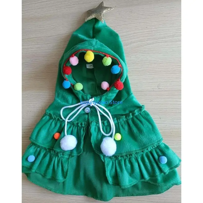 900B Puppy mantel kerstboom mantel vakantiekostuum voor mannen vrouwen jongens meisjes