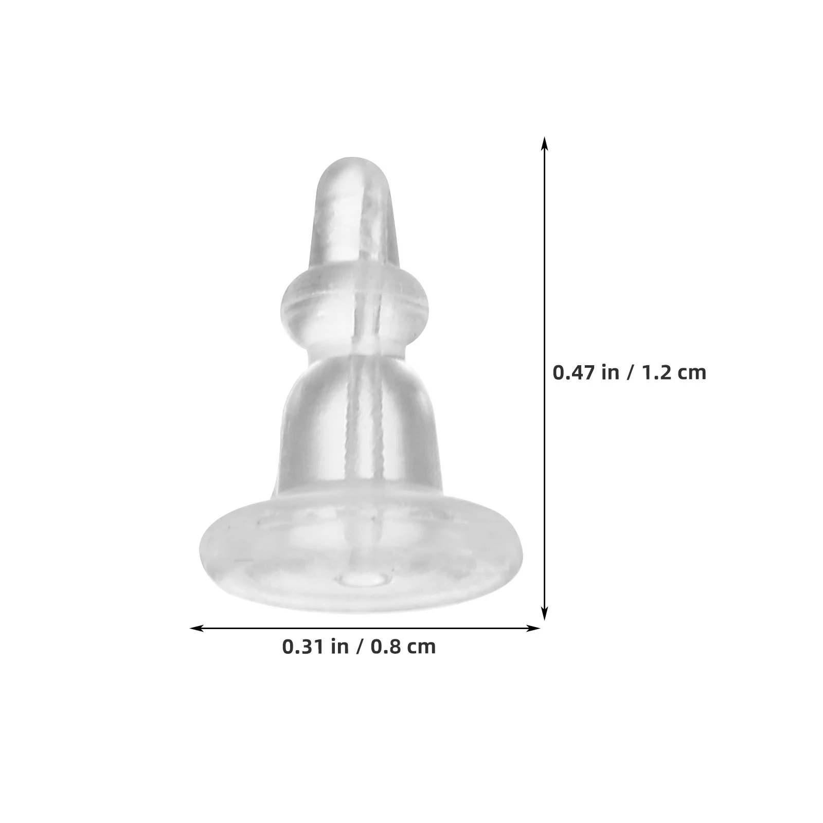 50 قطعة حلق سيليكون ظهورهم للأزرار استبدال دائم الأذن المقابس قفل السدادات النساء مجوهرات اكسسوارات Diy بها بنفسك