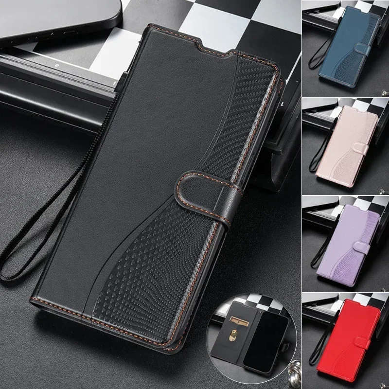 Leather Wallet Flip…