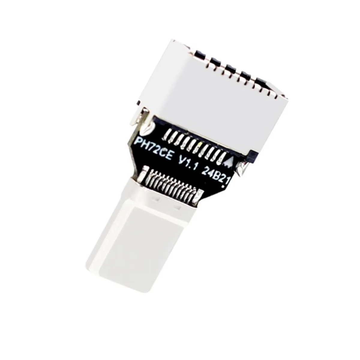 RISE USB3.2 Type-C ذكر إلى Type-E شاحن أنثي 20Gbps حافظة كمبيوتر محول أمامي من النوع E لتوسيع اللوحة الأم للكمبيوتر