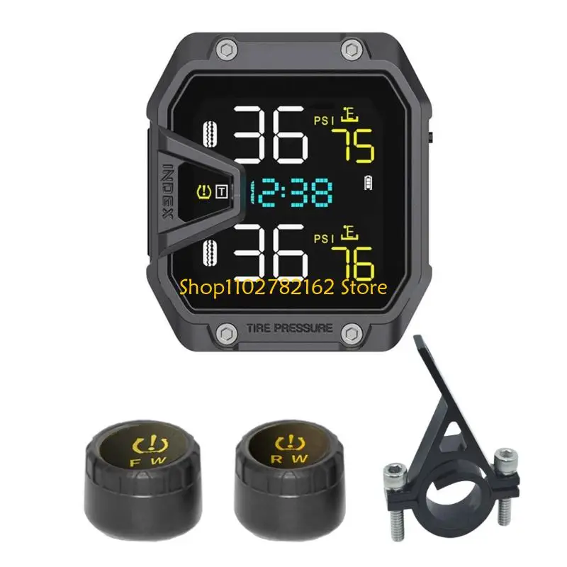 

547B LCD Digital Display TPMS Tire Pressure Monitoring System Tyre Monitor System