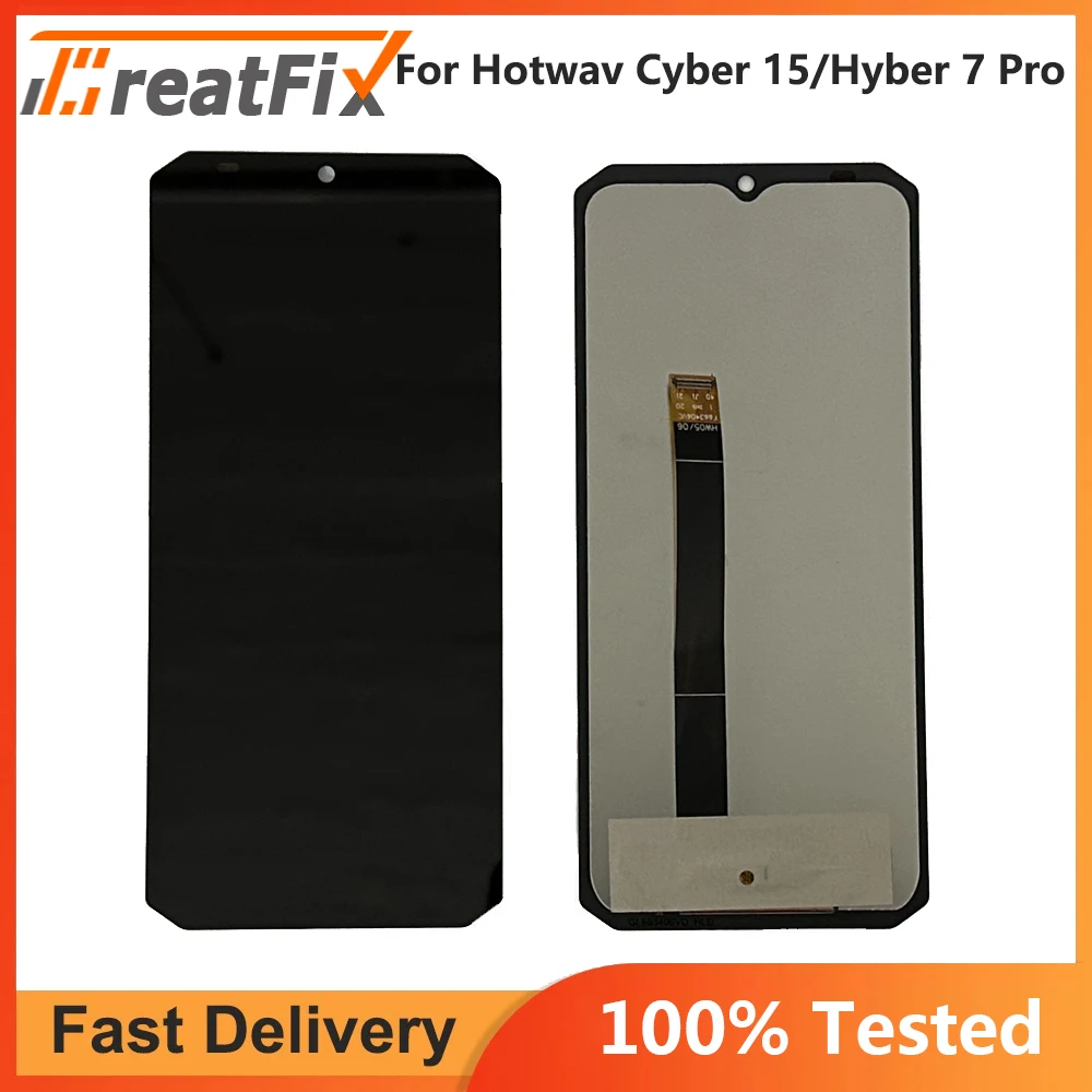 

6.6" Original Tested For HOTWAV Cyber 15 LCD Display +Touch Screen Digitizer Assembly HOTWAV CYBER15 Hyber 7 Pro LCD Sensor