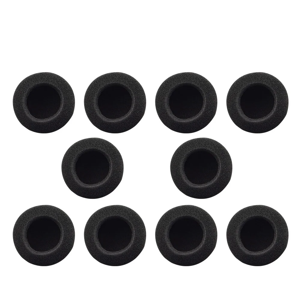 

10pcs Ear Pads 5.5Cm High Elasticity Durable Fabric Replacement For Headphones Comfortable Ear Cushions For Over-Ear Headsets