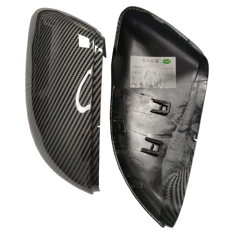 

Car Rear Mirror Cover Cap Carbon Fiber For VW Golf 6 2010-2015 Rearview Mirror Shell Reverse Reflector Shell