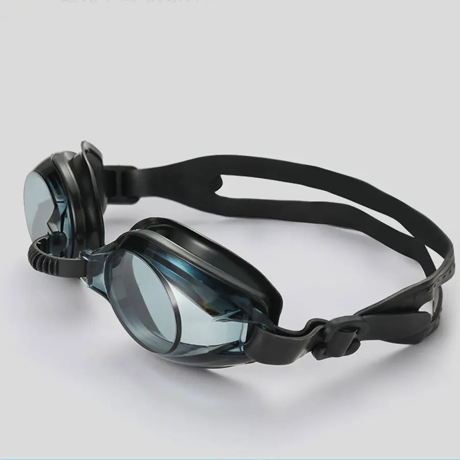 Adjustable swimming goggles for beach and pool use — lightweight, comfortable fit, UV protection, anti-fog lens