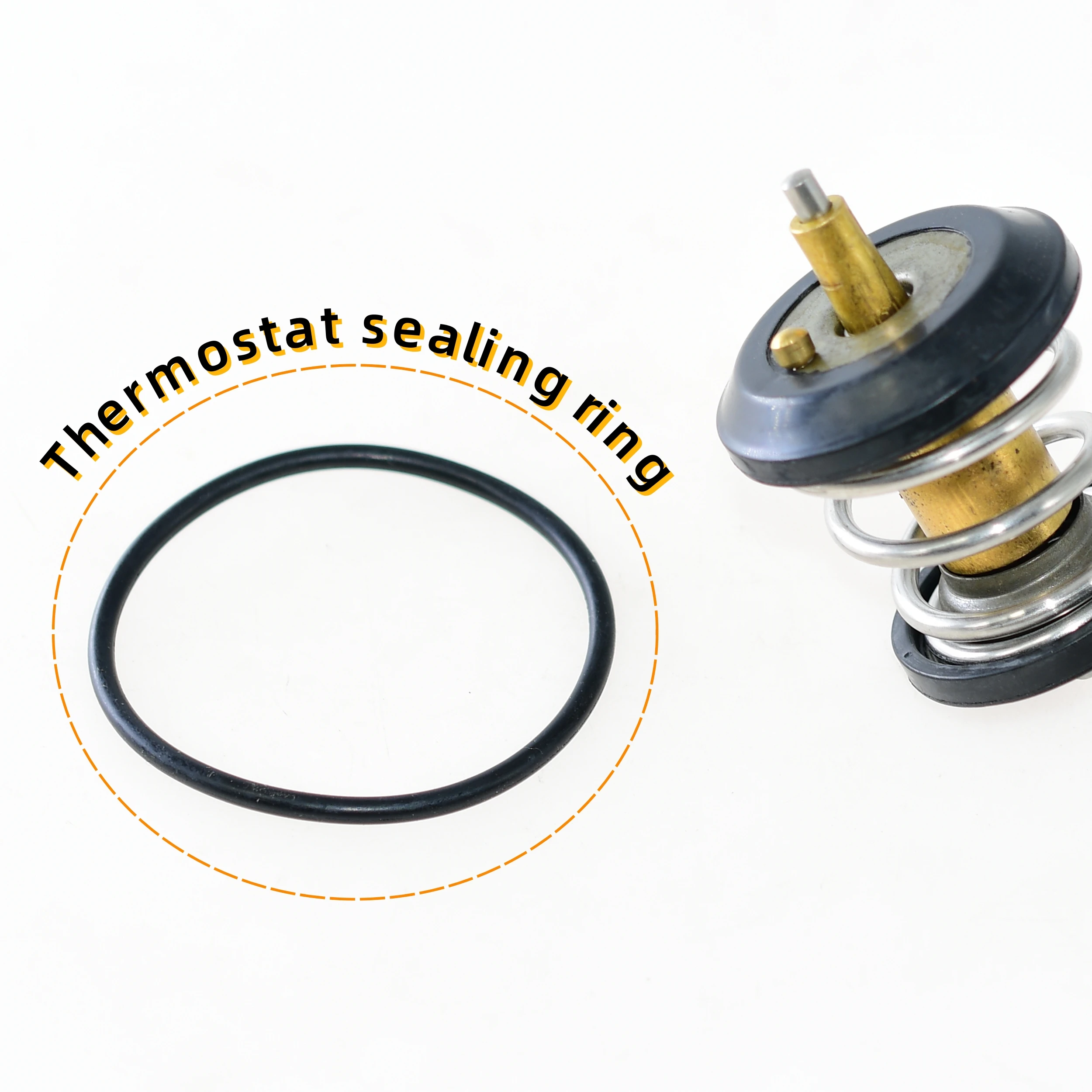 

1-10 Pcs Sealing Ring EA888 Engine Thermostat sealing ring For VW Golf Jetta MK5/MK6 Audi A3 A4 A5 A6 A8 Q5 Q3 TT 06H121113B